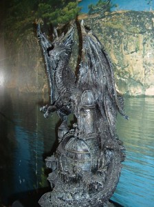 This statue symbolizes my committment to finishing my novel.