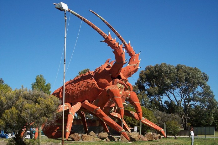 Harry the Lobster at Kingston S.E., South Australia