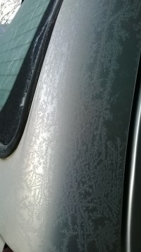 ice patterns car