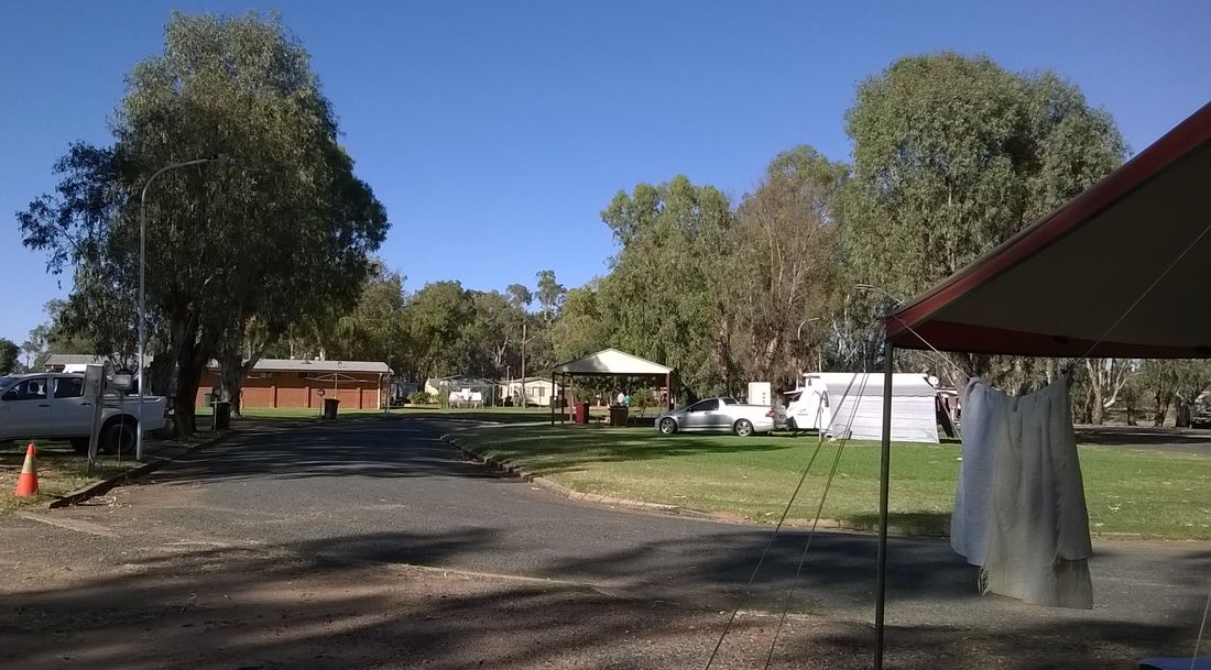 looking towards the amenities